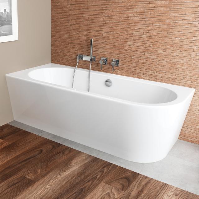 PREMIUM 200 corner bath, with panelling without integrated water inlet