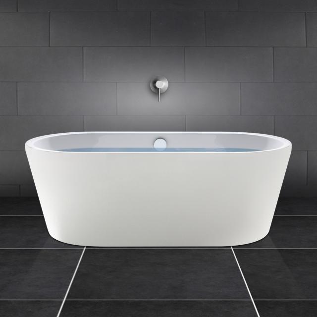 PREMIUM 200 freestanding oval bath length: 180 cm, width: 80 cm white