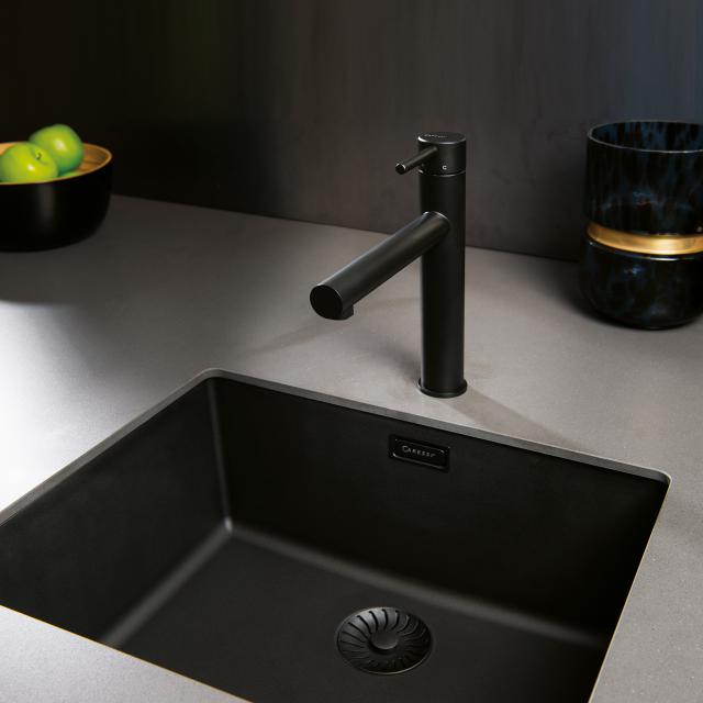 PREMIUM 300 kitchen sink with seamless designer waste