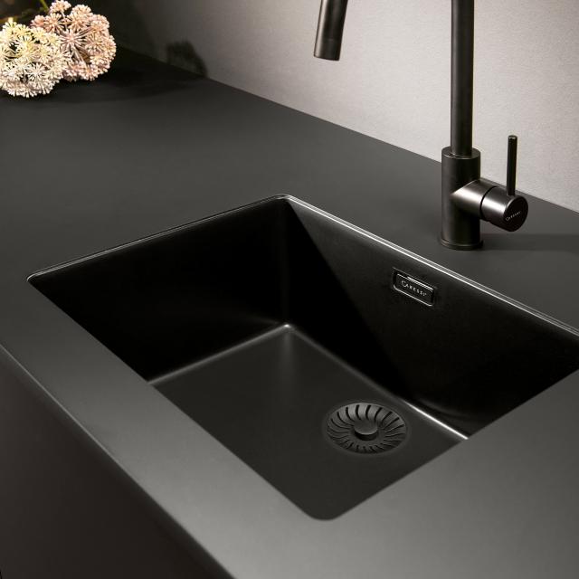 PREMIUM 300 kitchen sink with seamless designer waste