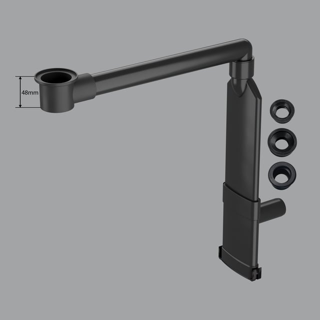 Pinza Per Mocio Industriale Tradineur In Plastica Gialla - Adatta A Manici Fino 2,5 Cm, Per Fibre Sciolte E Microfibra, Pulizia Professionale E Domestica