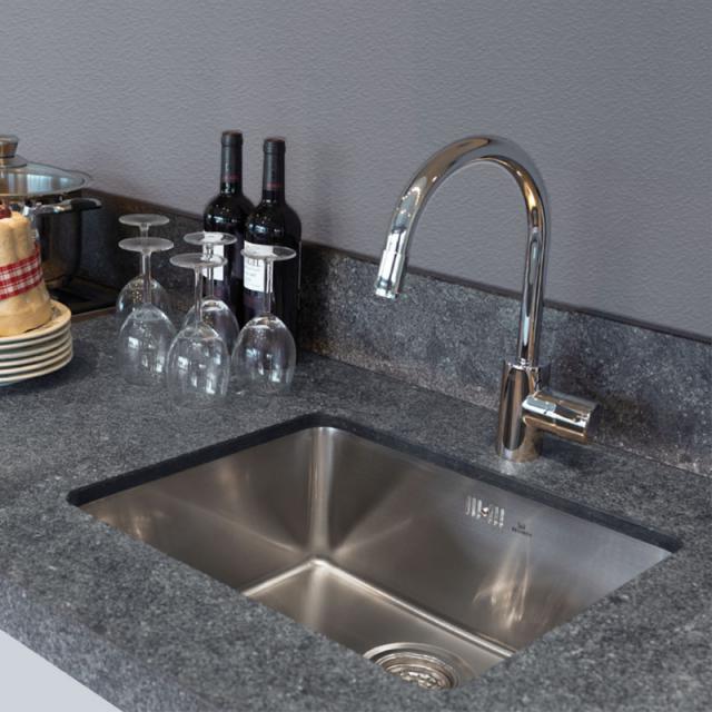 Reginox Ohio OKG kitchen sink brushed stainless steel