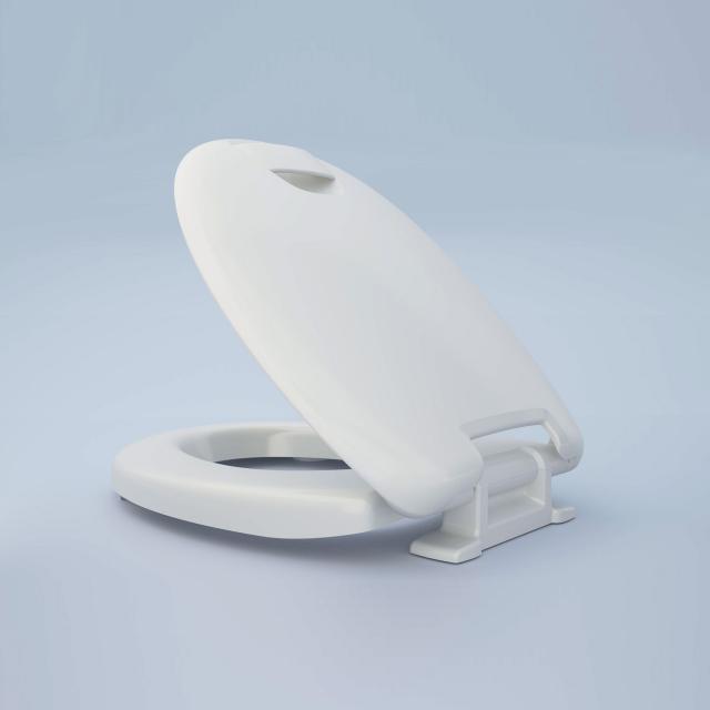 Hamberger Haromed soft-close toilet seat white, with soft-close