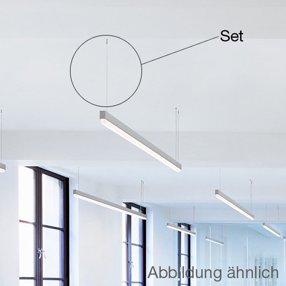 RIBAG suspension set for METRON LED ceiling light