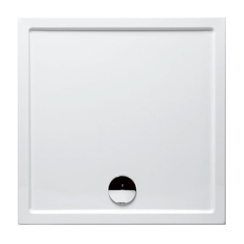 Riho Davos rectangular shower tray with panelling
