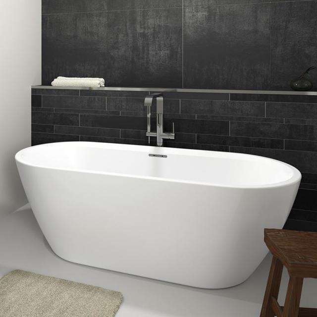 Riho Inspire freestanding oval bath matt white, without filling function