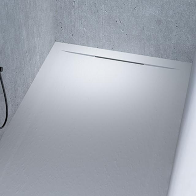 Riho Isola rectangular shower tray matt white