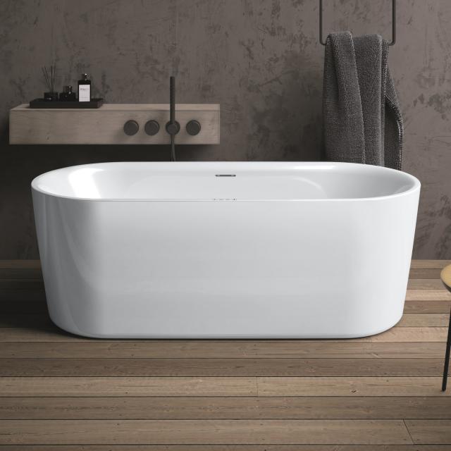 Riho Modesty freestanding oval whirlbath white, with filling function