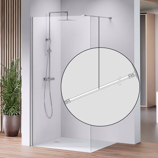 Kiamami Fertigdusche Iride 70x110x220 Cm – Linke Version Mit Hydromassage & Türkischem Bad