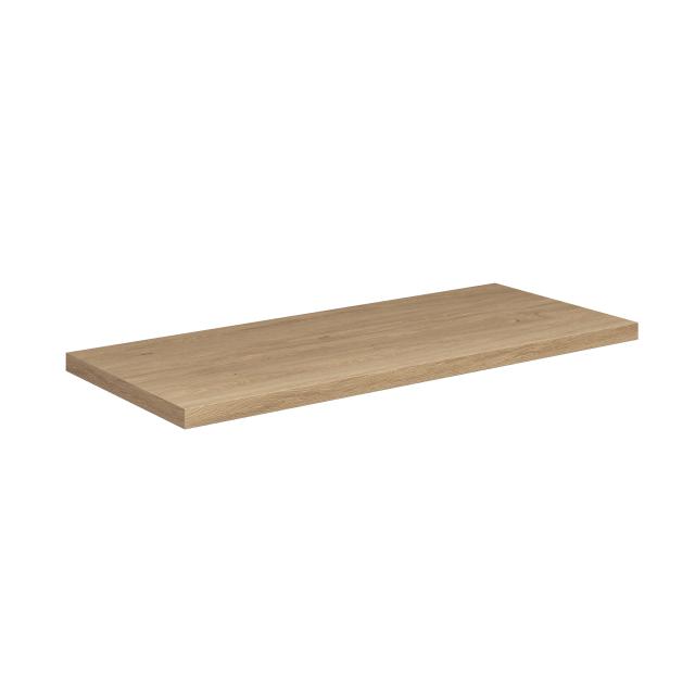 rivea Dia countertop W: 120 H: 4 cm made of wood material (HPL) stone oak