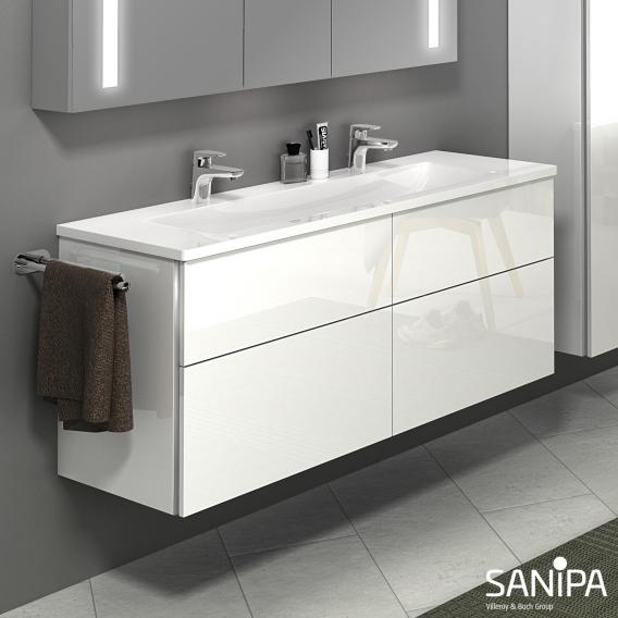 Sanipa 3way Double Washbasin Incl, Double Wash Basin Vanity Unit