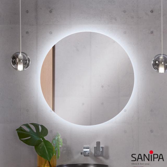 Sanipa Reflection LOLA illuminated mirror with LED lighting