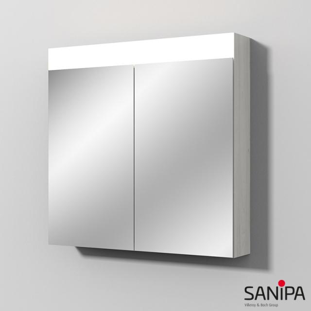 Sanipa Reflection MARA mirror cabinet with LED lighting light linden