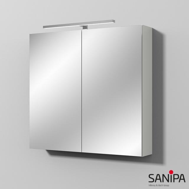 Sanipa Reflection MILLA mirror cabinet with LED lighting soft white
