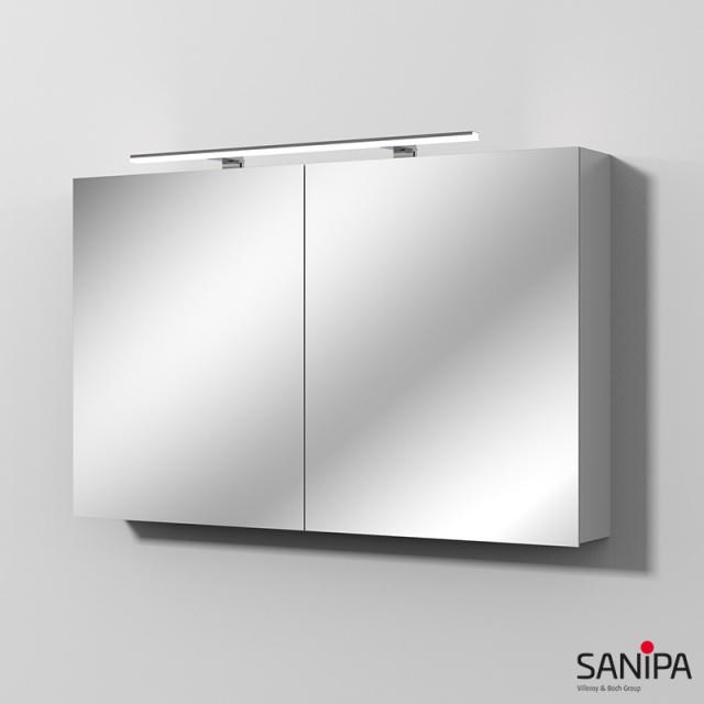 Sanipa Solo One mirror cabinet ALINA with lighting and 2 doors