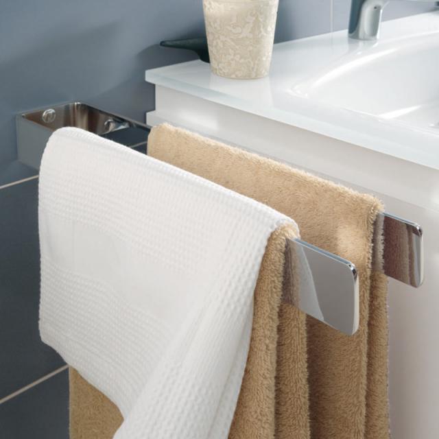 Sanipa Universal towel bar, 2 piece, fixed