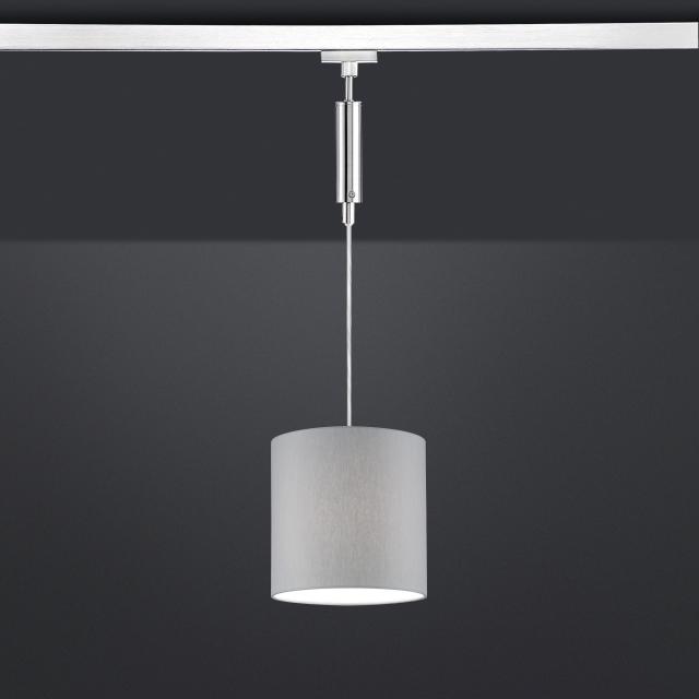 FISCHER & HONSEL pendant light with shade for HV-Track 4 systems