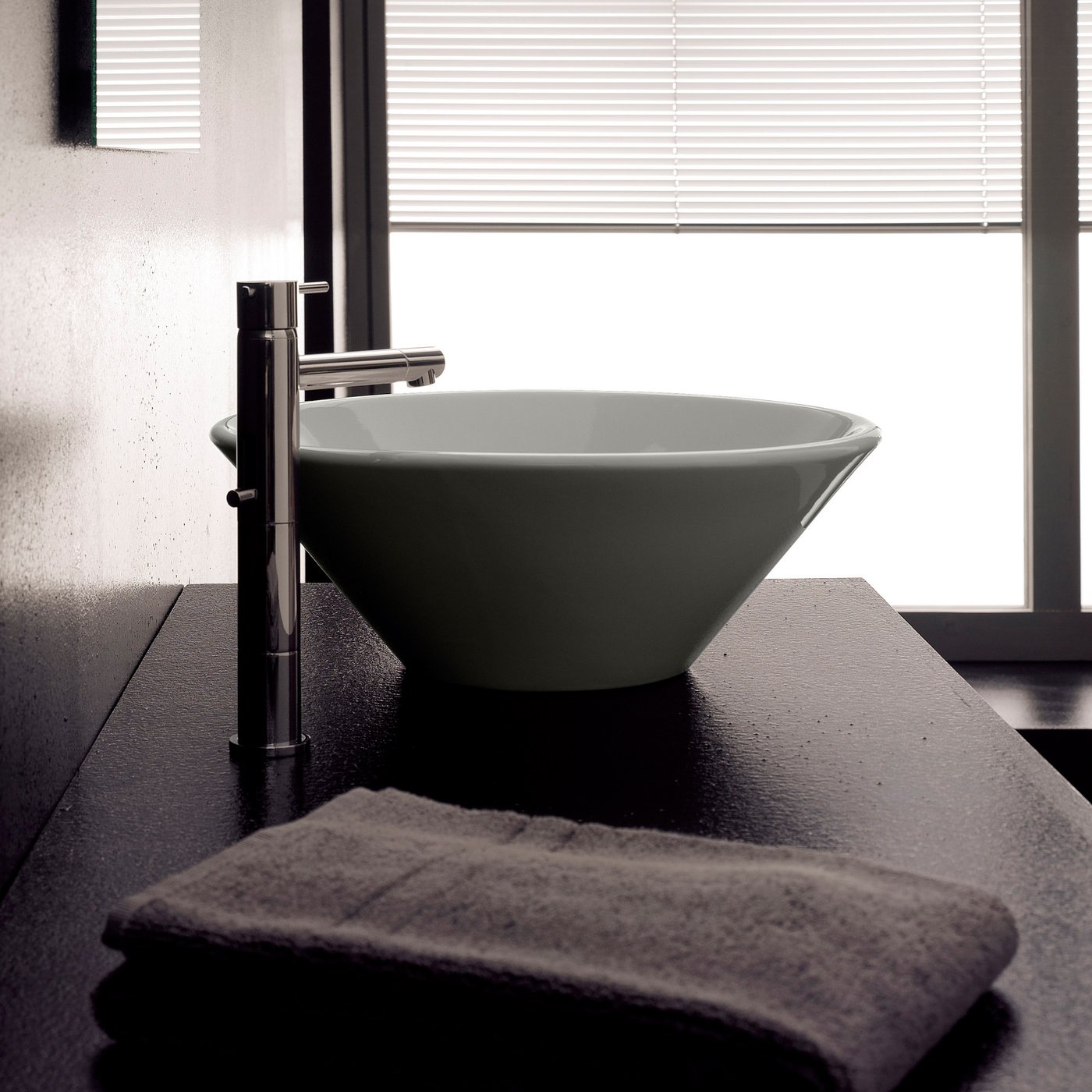 Vasque semi-encastrée - 8029D - Scarabeo Ceramiche - en céramique