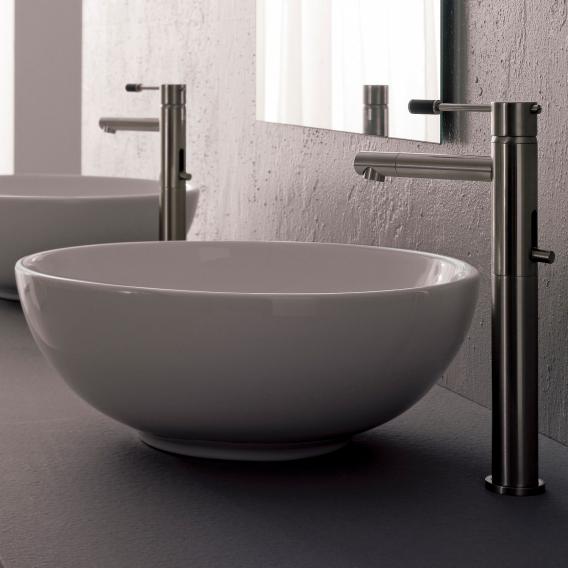 Scarabeo Sfera countertop washbasin white, with BIO system coating