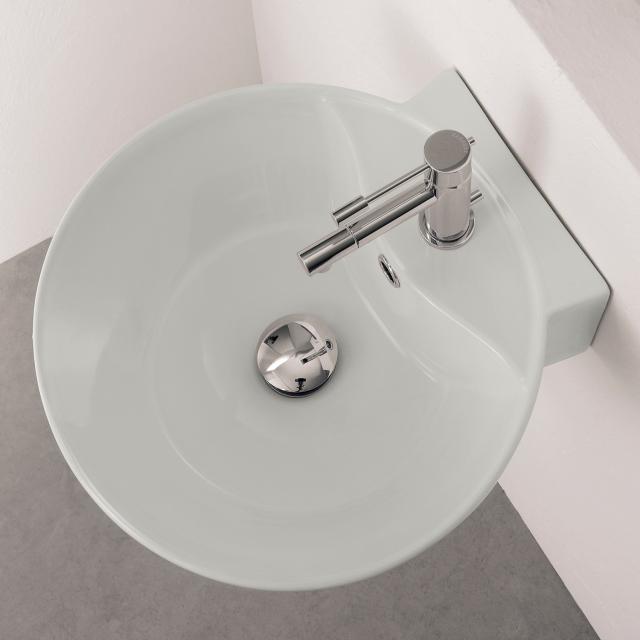 Scarabeo Sfera R countertop or wall-mounted hand washbasin white, with BIO system coating