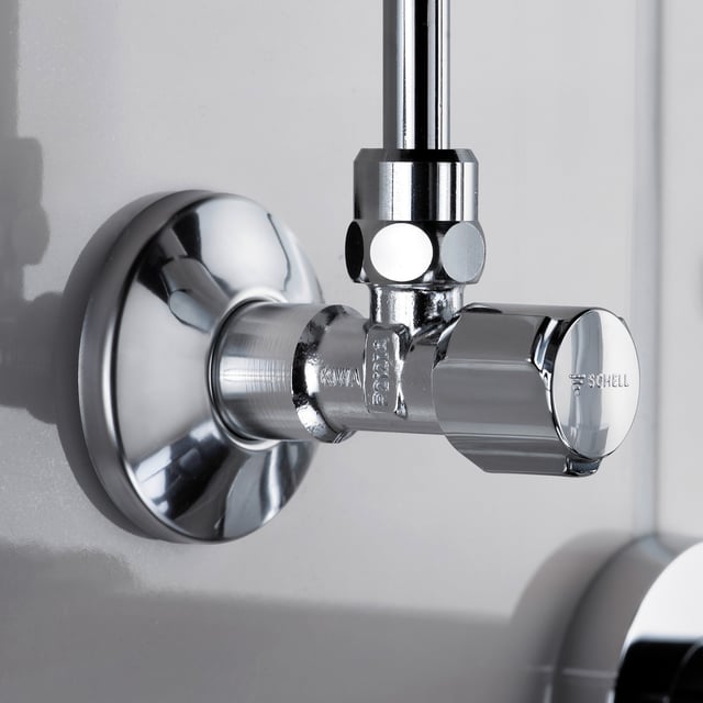 Schell Comfort Robinet d'équerre avec fonction de régulation