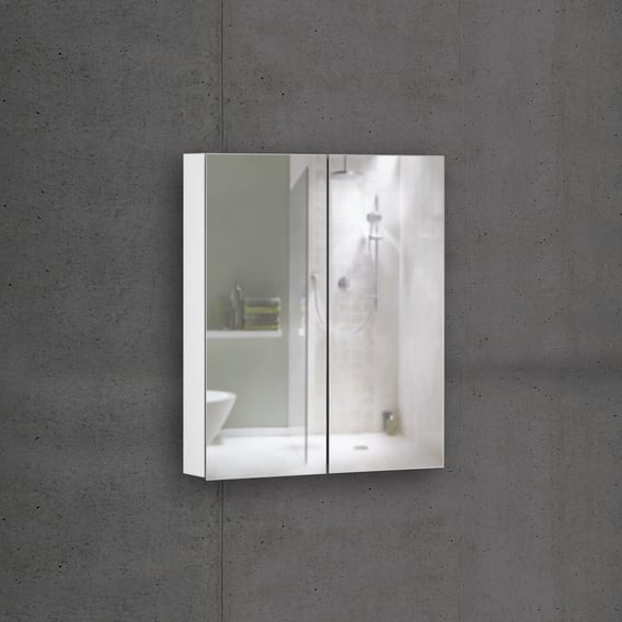 Schneider EASYLINE Comfort Armoire de toilette avec 2 portes Prise