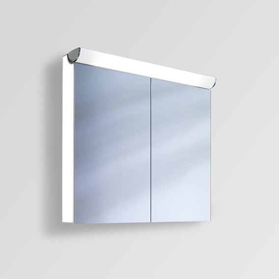 Schneider FACELINE mirror cabinet with LED lighting white ...