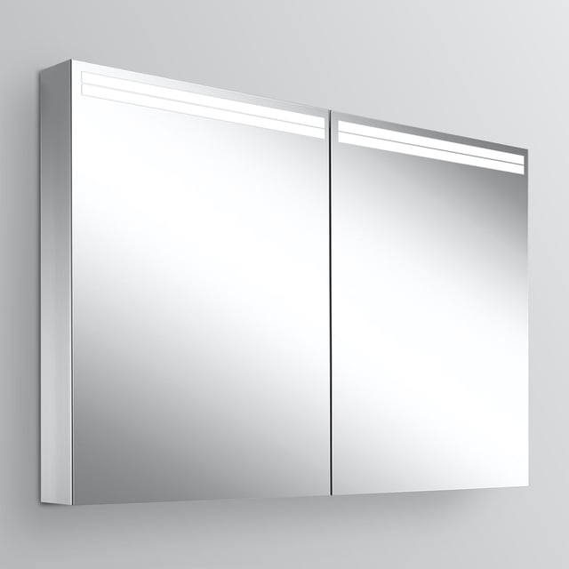 Armadietto contenitore con specchio bagno acciaio inox | KV Store
