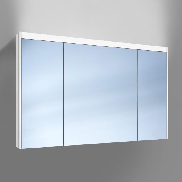 Schneider O-Line mounted or recessed mirror cabinet with lighting and 3 doors
