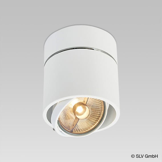 SLV KARDAMOD Surface Round ES111 Single ceiling light ...