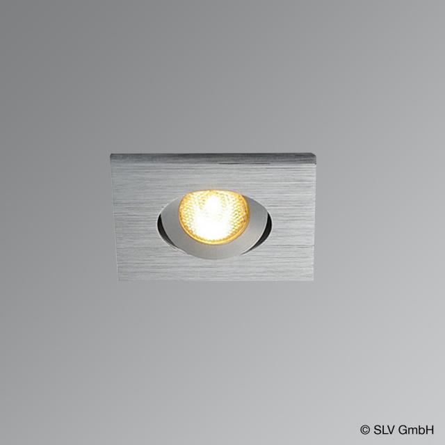 SLV NEW TRIA MINI LED recessed ceiling light / spotlight, square