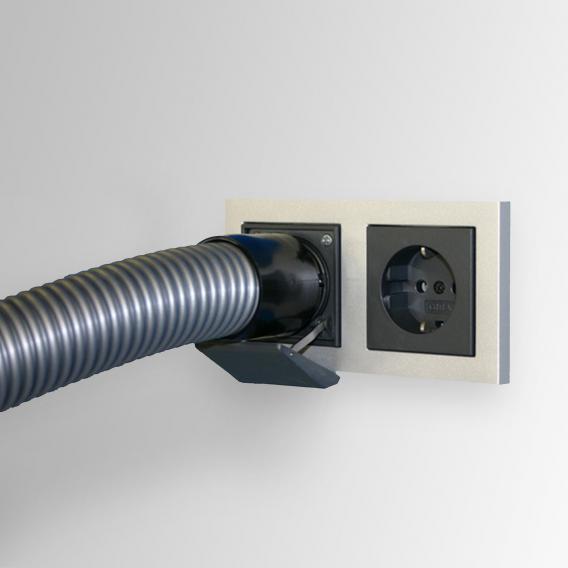 Reuter vacuum inlet for socket system matt anthracite