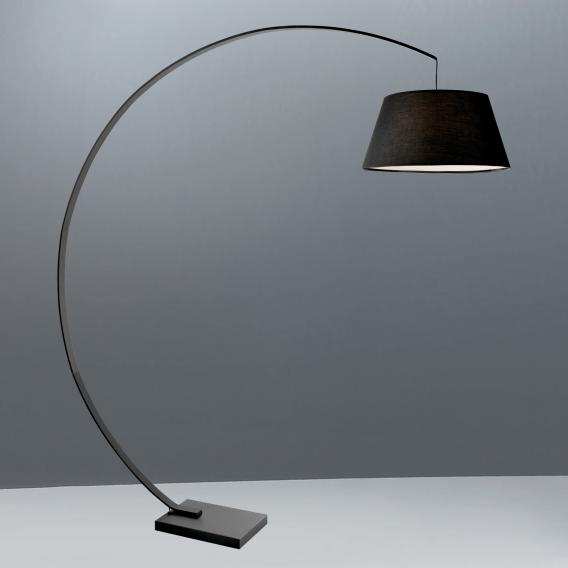 Sompex Arc Floor Lamp 88530 Reuter, Black Arc Floor Lamp