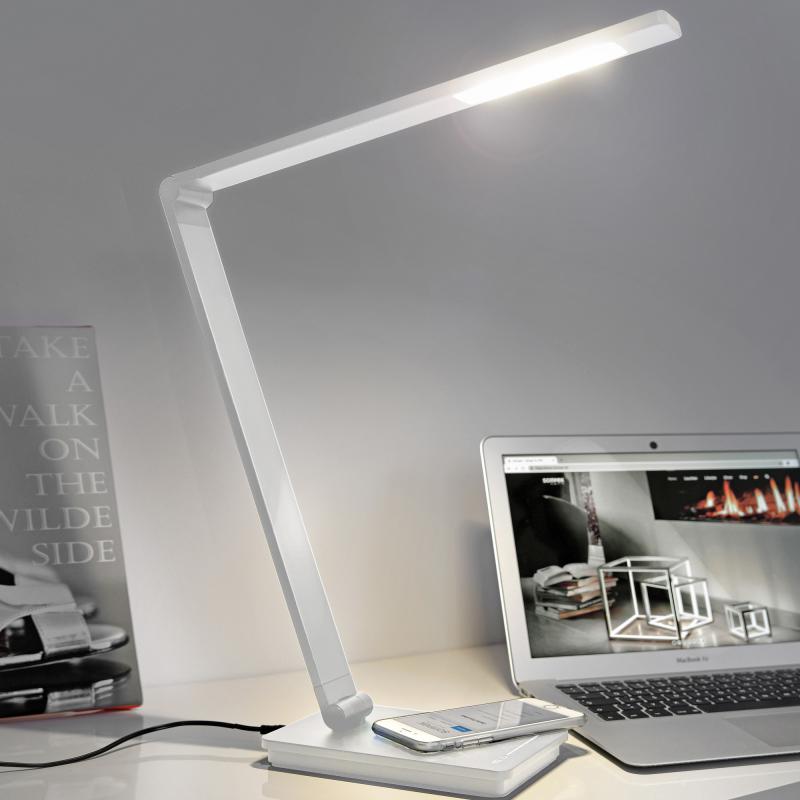 Sompex Uli Phone Lampe de table LED avec fonction de rechargement et variateur, 79010