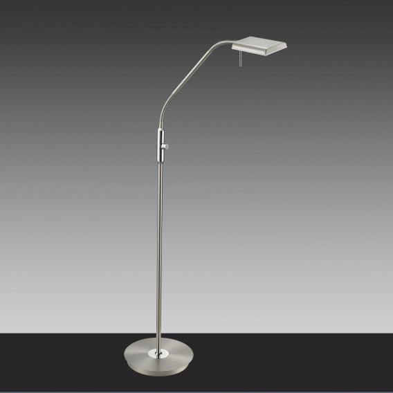 TRIO Bergamo LED floor lamp with dimmer