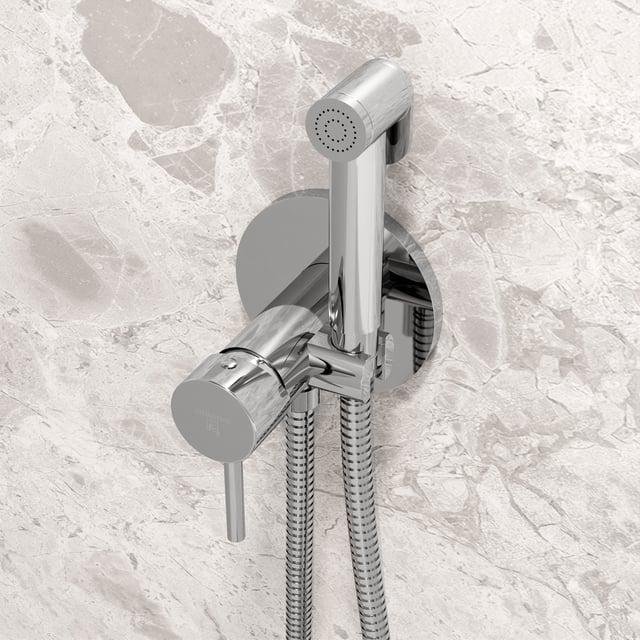 Achat Ensemble complet douchette WC/bidet design avec mitigeur