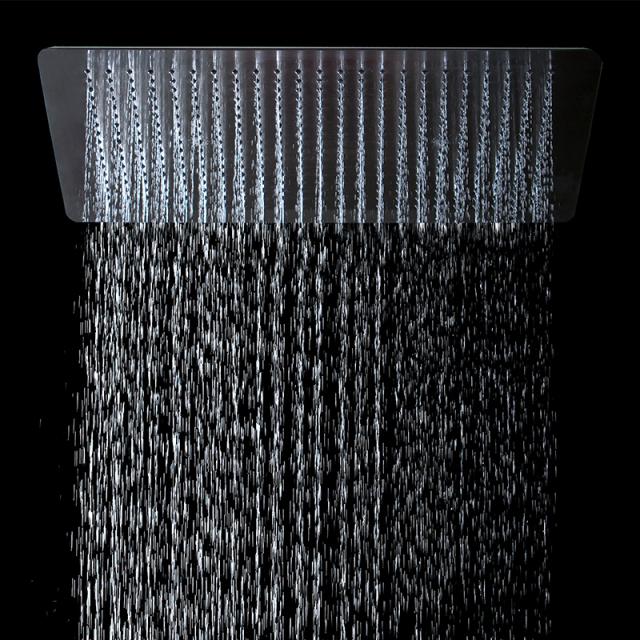 Steinberg Sensual Rain "Relax Rain" shower panel brushed stainless steel
