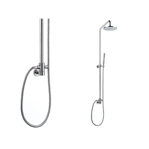 Steinberg Series 100 shower set with integrated wall connection