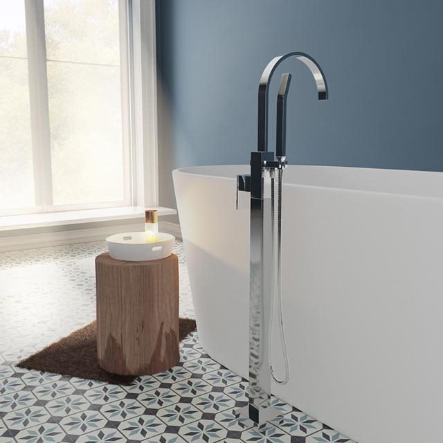 Steinberg Series 135 freestanding bath/shower mixer chrome