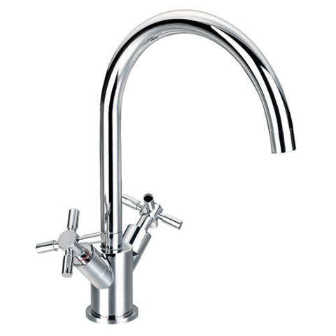 Steinberg 250 two-handle kitchen mixer tap