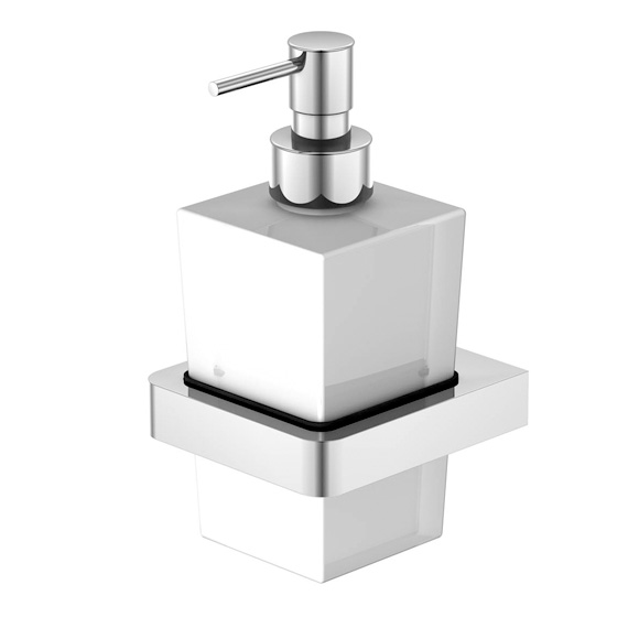 Steinberg Series 420 soap dispenser satin white