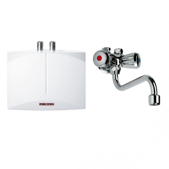 Stiebel Eltron mini instantaneous water heater DNM 3 + MAW, open vented with wall fittings