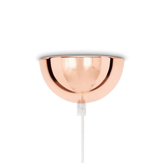 Tom Dixon Copper Wide Pendelleuchte, LED dimmbar, kupfer - LEDP08COEU ...