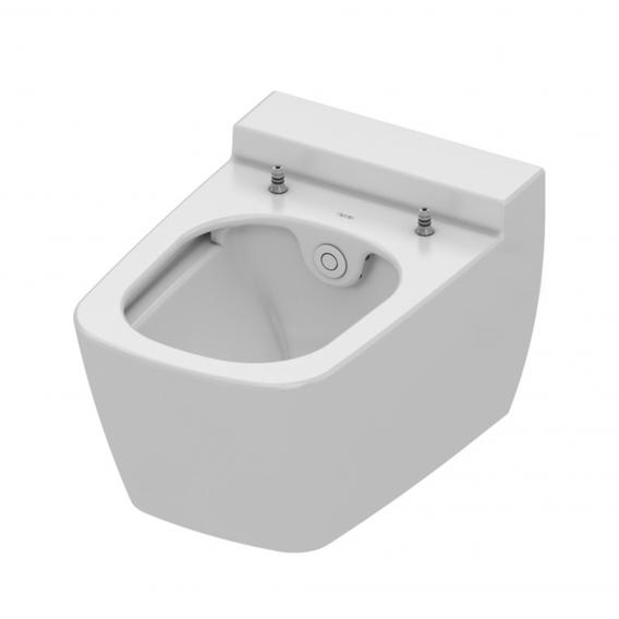 TECE one wall-mounted, washdown toilet, with shower function, cold water