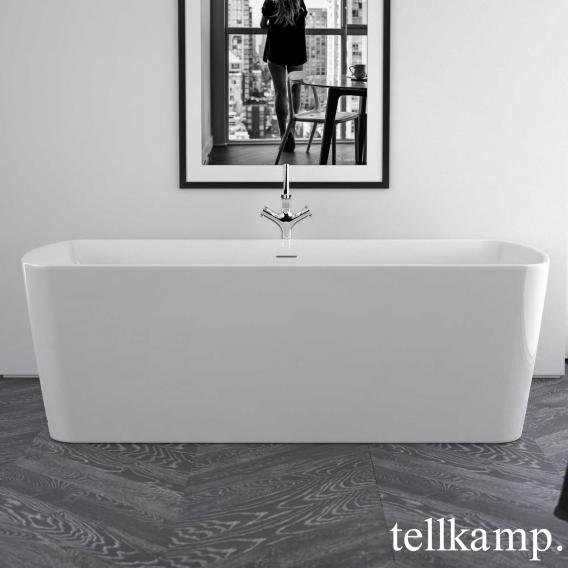 Tellkamp Komod freestanding rectangular bath white gloss, without filling function