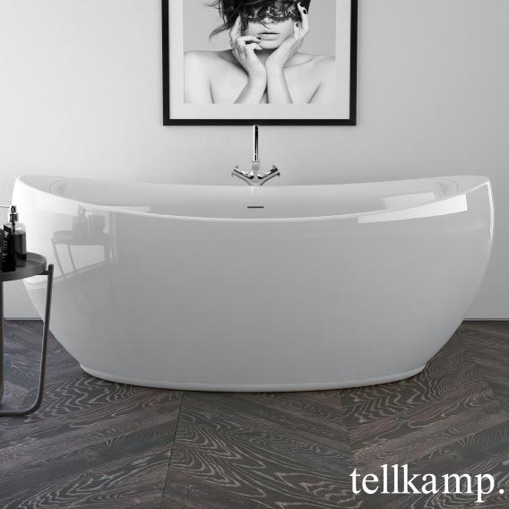 Tellkamp Spirit freestanding oval whirlbath white gloss