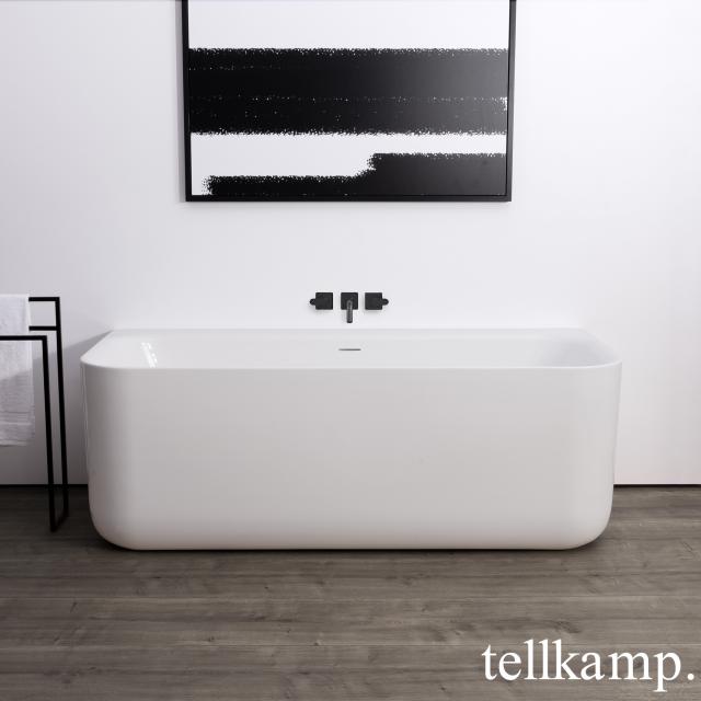 Tellkamp Piacere back-to-wall bath white gloss, panel white gloss