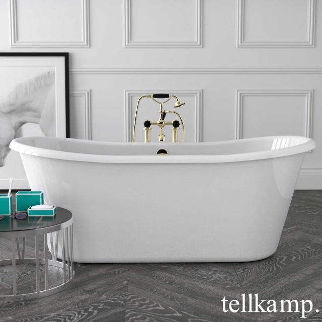 Tellkamp Scala freestanding oval bath white gloss