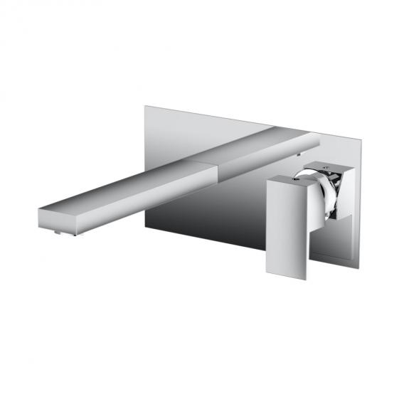 Teorema BLOG wall-mounted basin fitting, projection: 168 mm, for concealed installation unit chrome