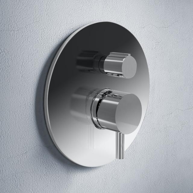 Teorema JABIL bath/shower fitting for 2-3 outlets, for concealed installation unit chrome